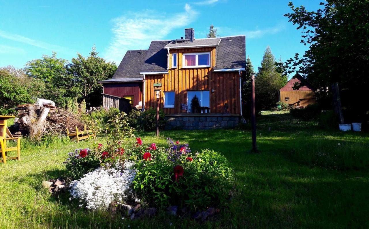 Ferienhaus Fernblick アルテンベルク エクステリア 写真